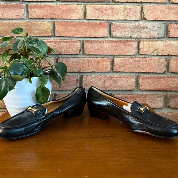 Gucci Horsebit Loafers in Black Size 42 B - Picture 7 of 9